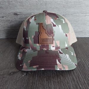 Idaho Army National Guard Camo Snapback Hat